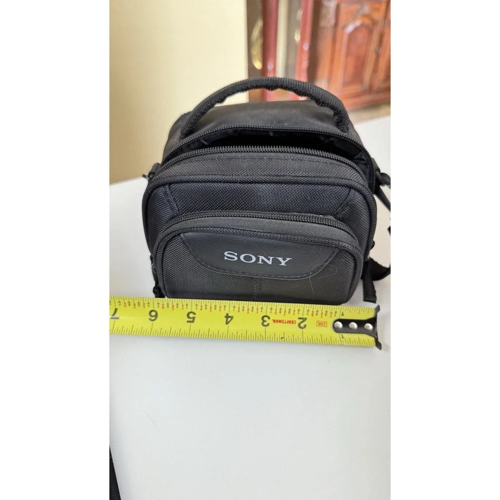 Sony black soft nylon carrying case for cameras‎ and camcorders